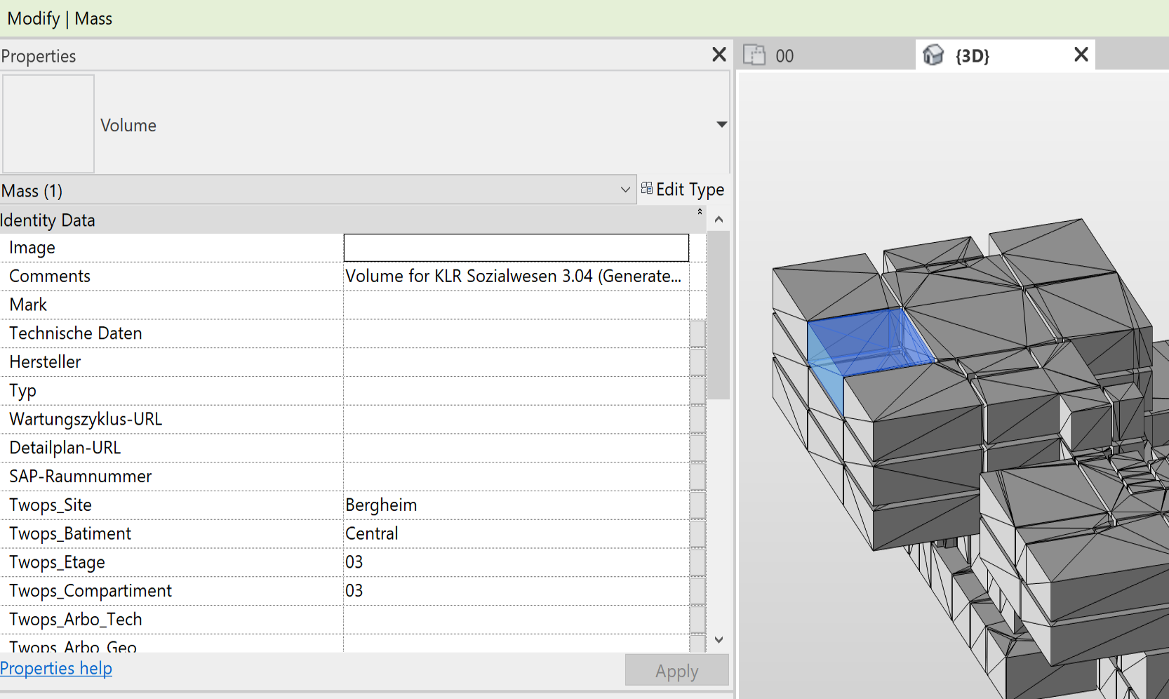 DirectShape internal face edges
