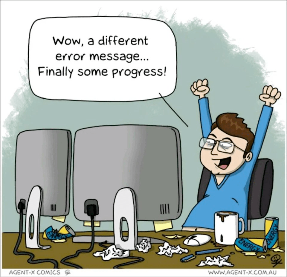 Programming progress