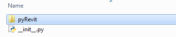 pyRevit folder