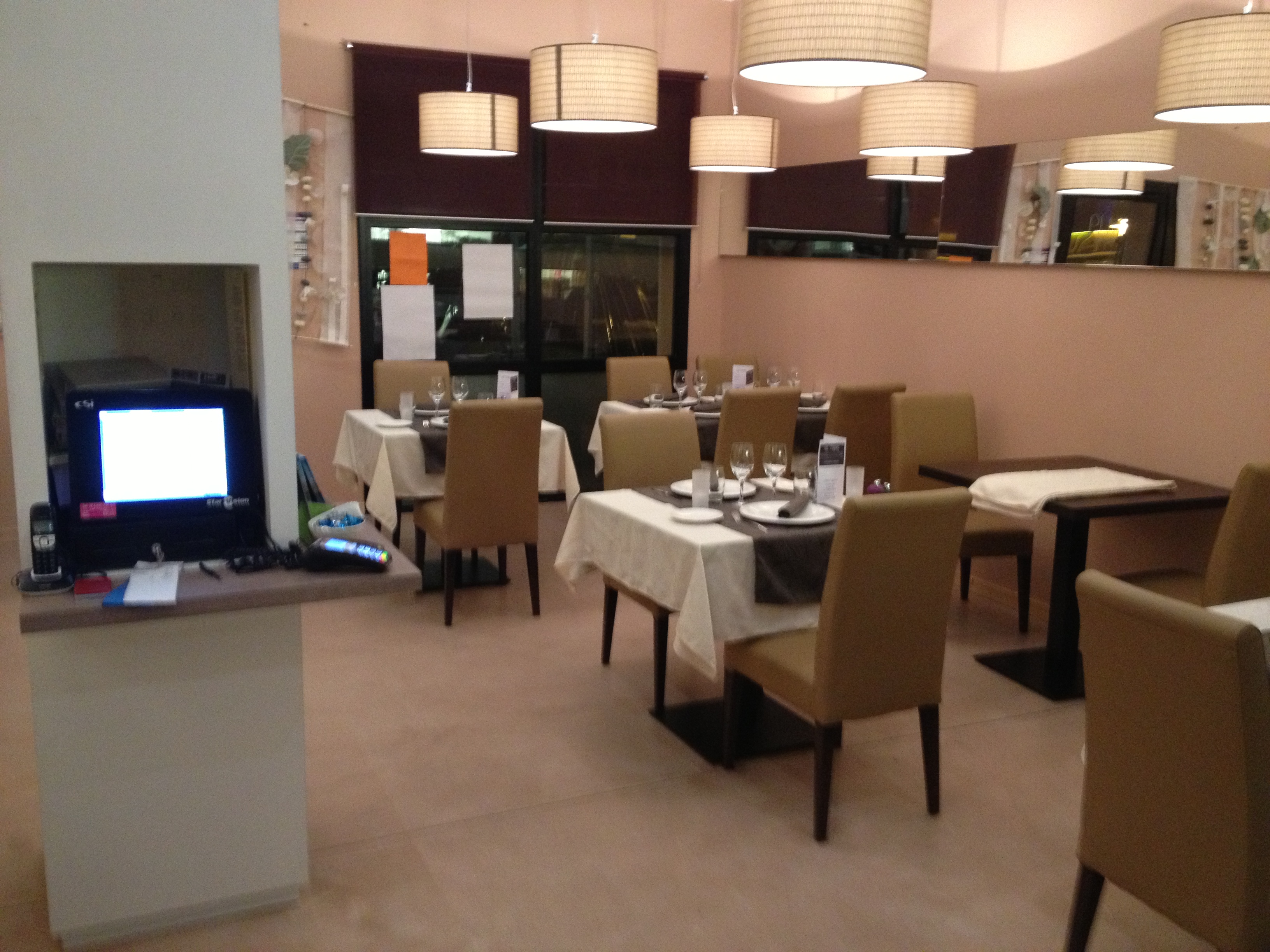 Original restaurant layout