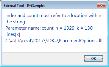 Missing description for the PlacementOptions sample