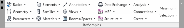 RvtSamples in Revit 2017