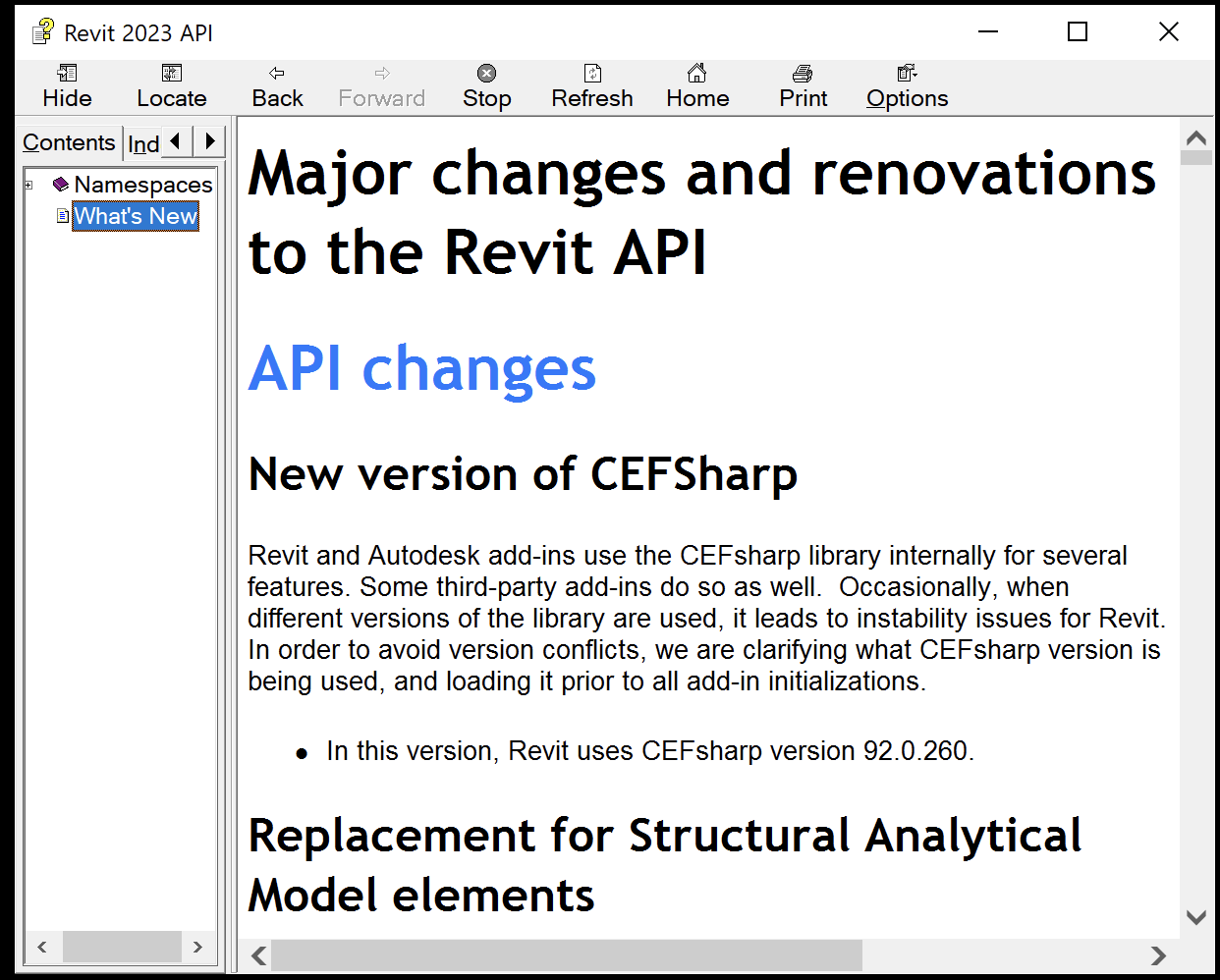Revit 2023 API help on What's New
