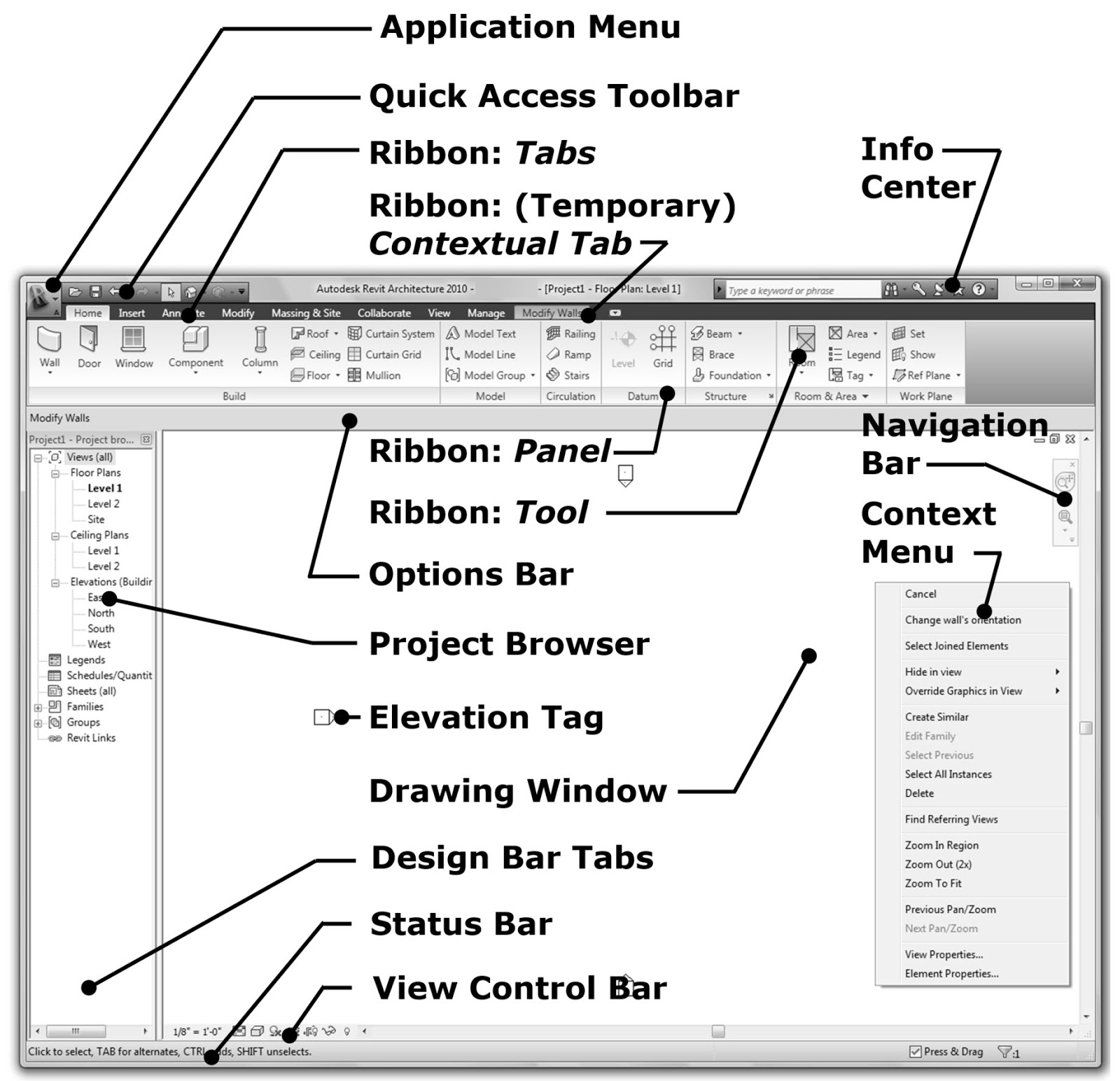 Revit UI