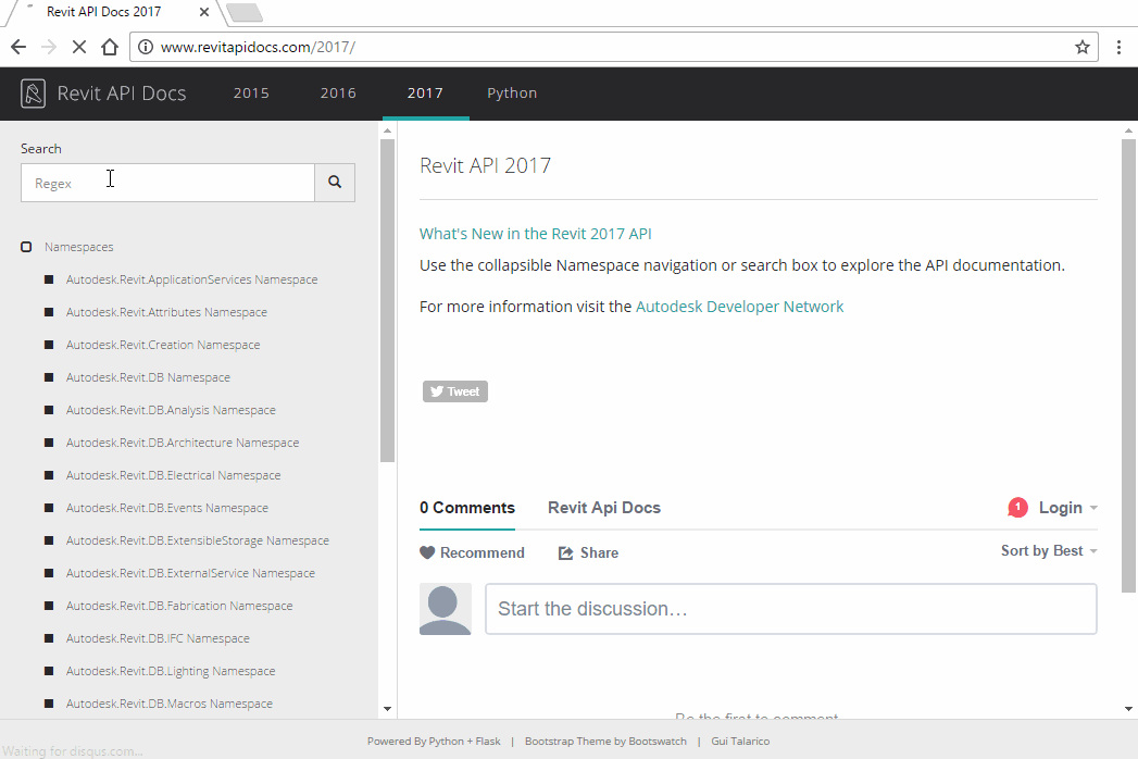 Revit API Docs new features