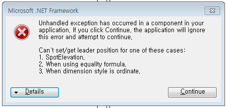 RevitLookup spot dimension error