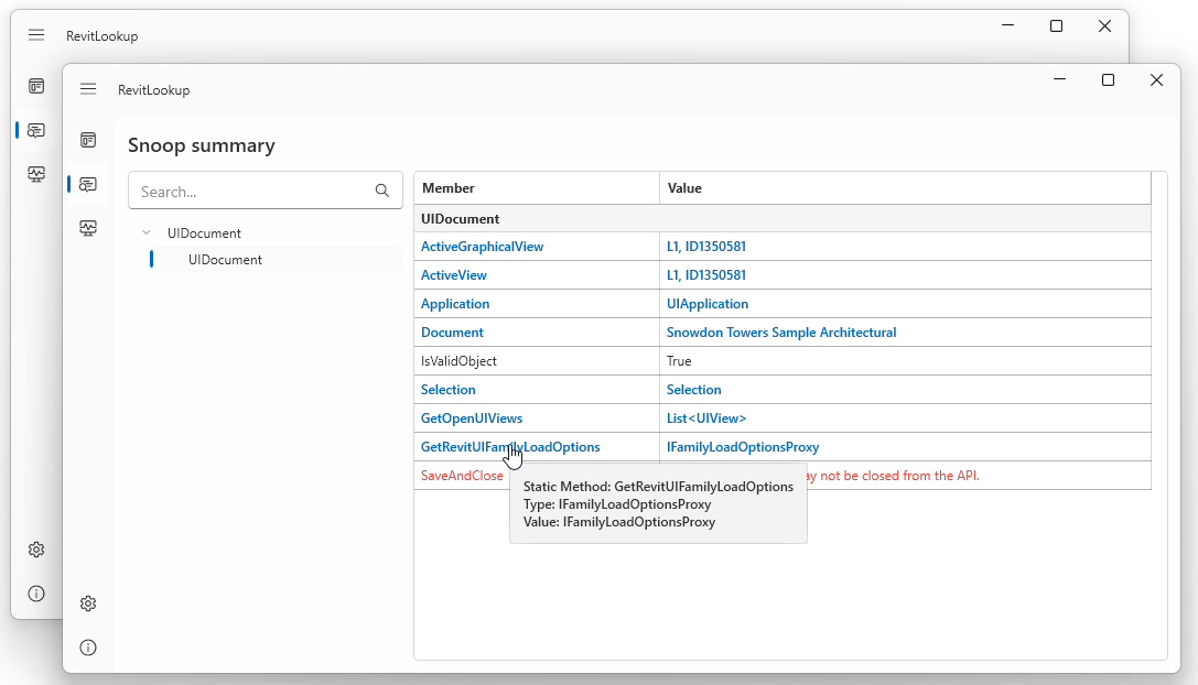Snoop static members