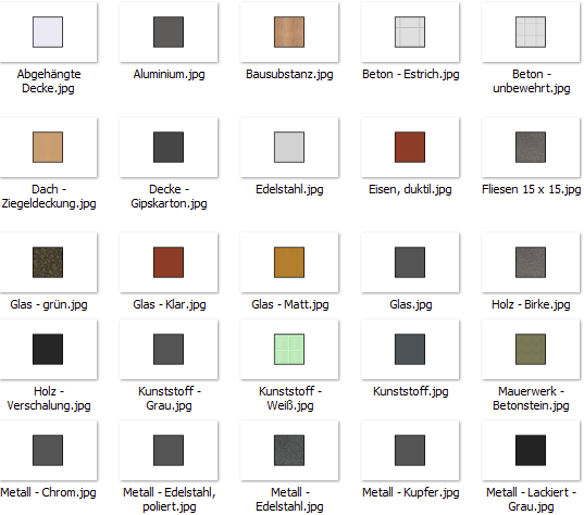 Texture bitmap results