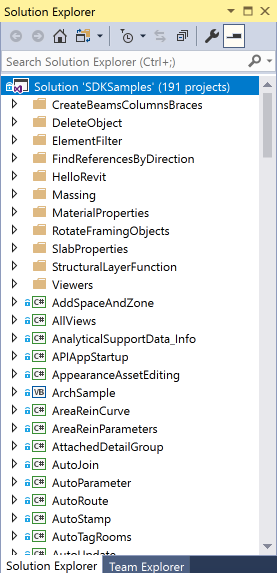 Revit 2021.1 SDK samples