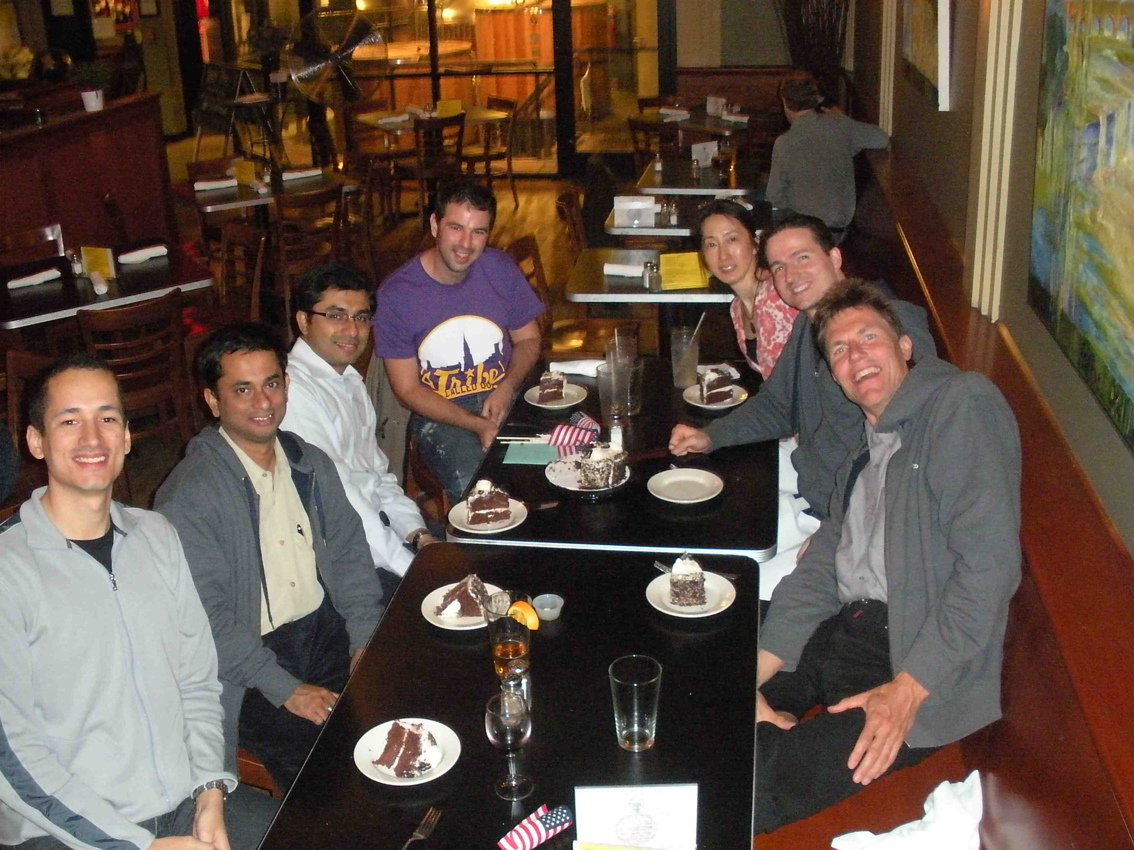 Saikat's birthday party