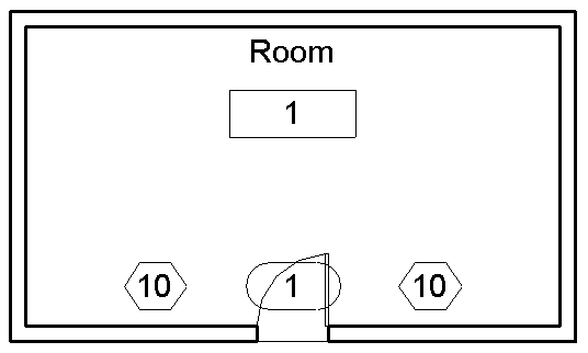 Little house plan view