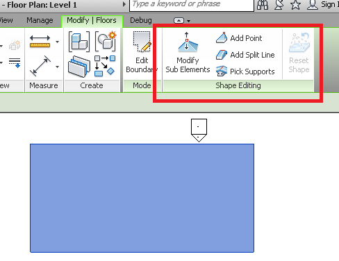 Make a boundary slope defining
