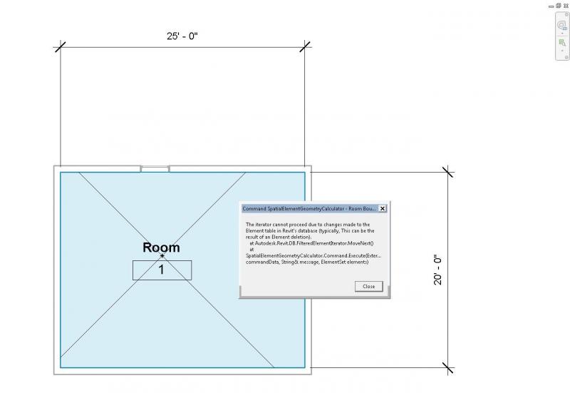 SpatialElementGeometryCalculator error