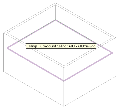 Ceiling element to host sprinkler