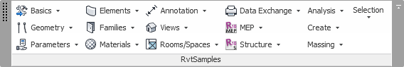 RvtSamples in Revit 2016
