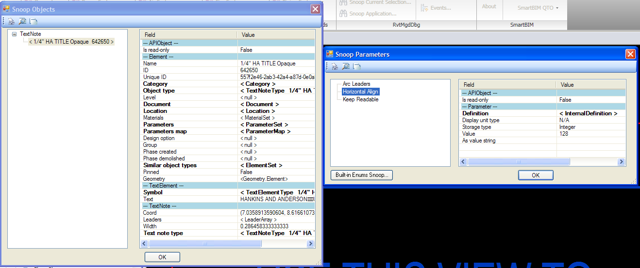 HORIZ_ALIGN parameter