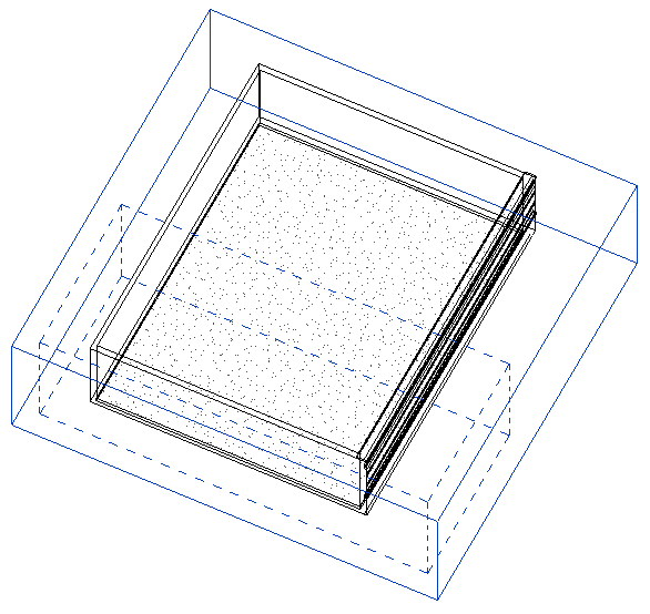 Source scope box and target view section box