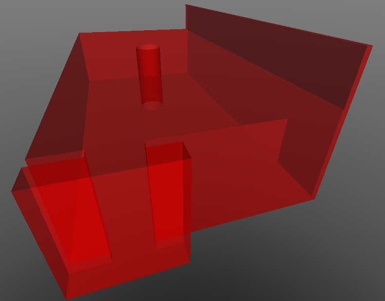 Upper edge sticks out