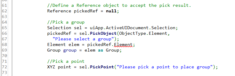 Update Element property to GetElement method