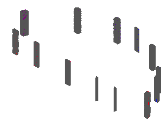 Wall and column intersection solids in AVF
