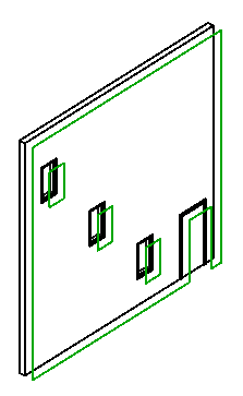 Wall elelvation profiles produced by the original implementation
