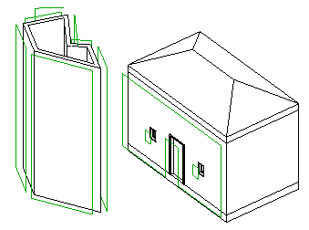 Wall elevation profile boundary loops
