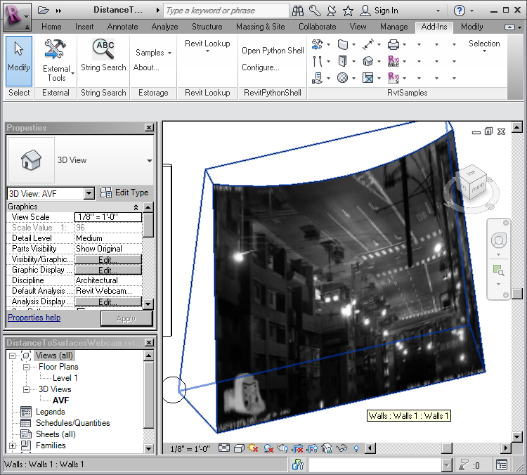RevitWebcam in Revit 2012