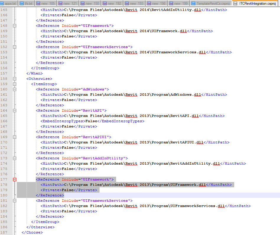 Additional UIFramework assembly reference